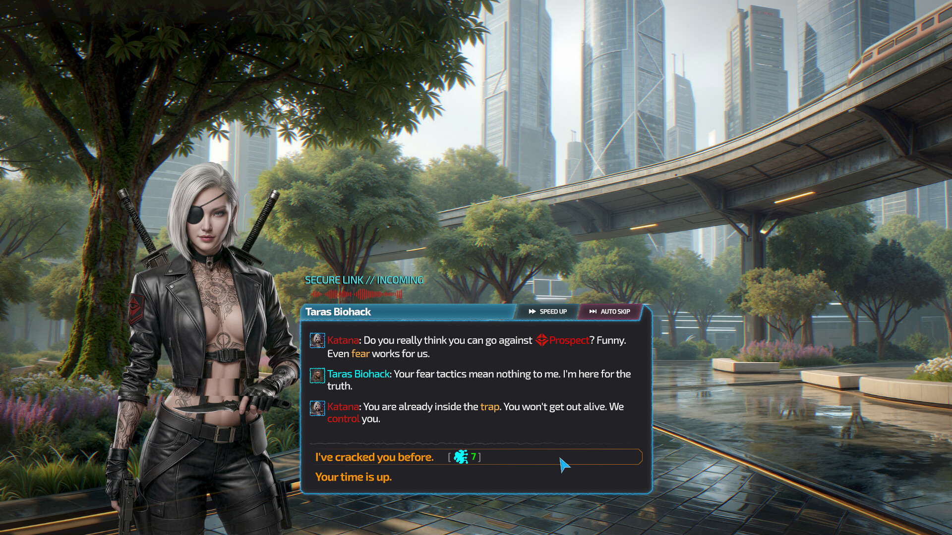 Humanity Echo: Cyberpunk RPG screenshot 4