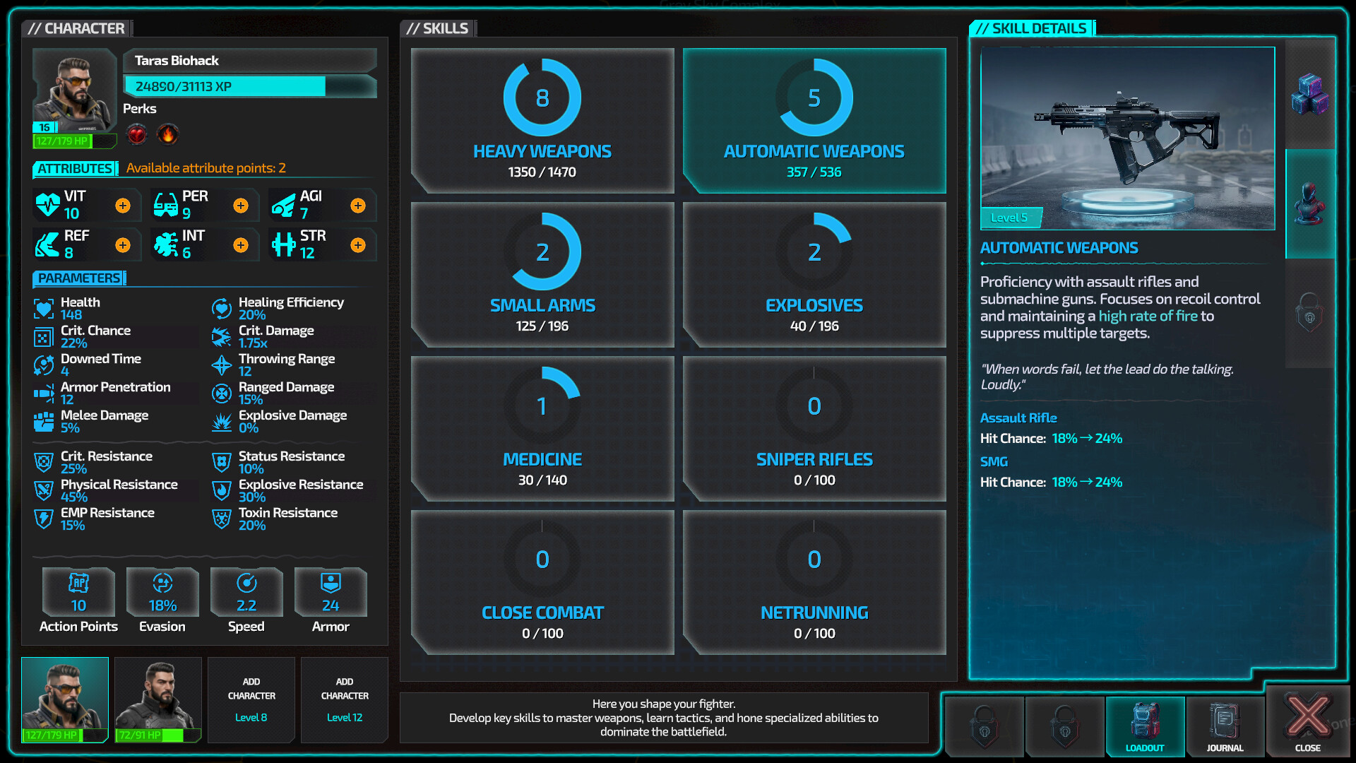 Humanity Echo: Cyberpunk RPG screenshot 8