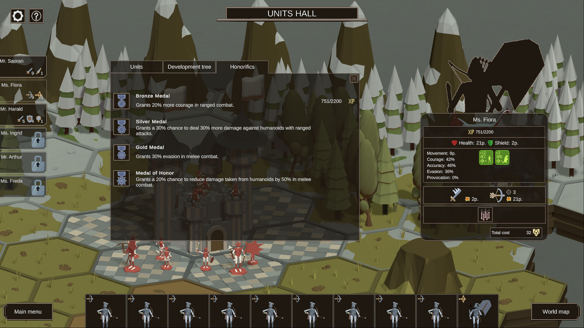 Tabletop Fantasy War screenshot 7