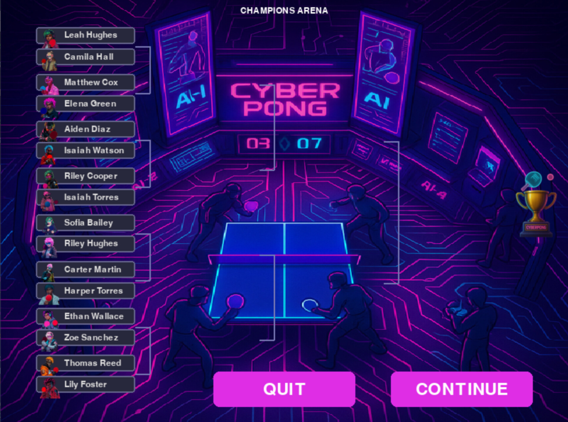 CyberPong AI screenshot 6