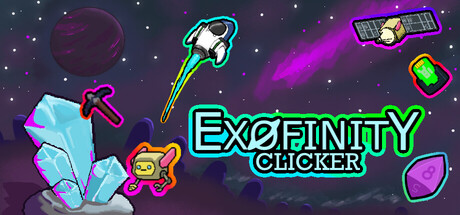 Exofinity Clicker — Steam header
