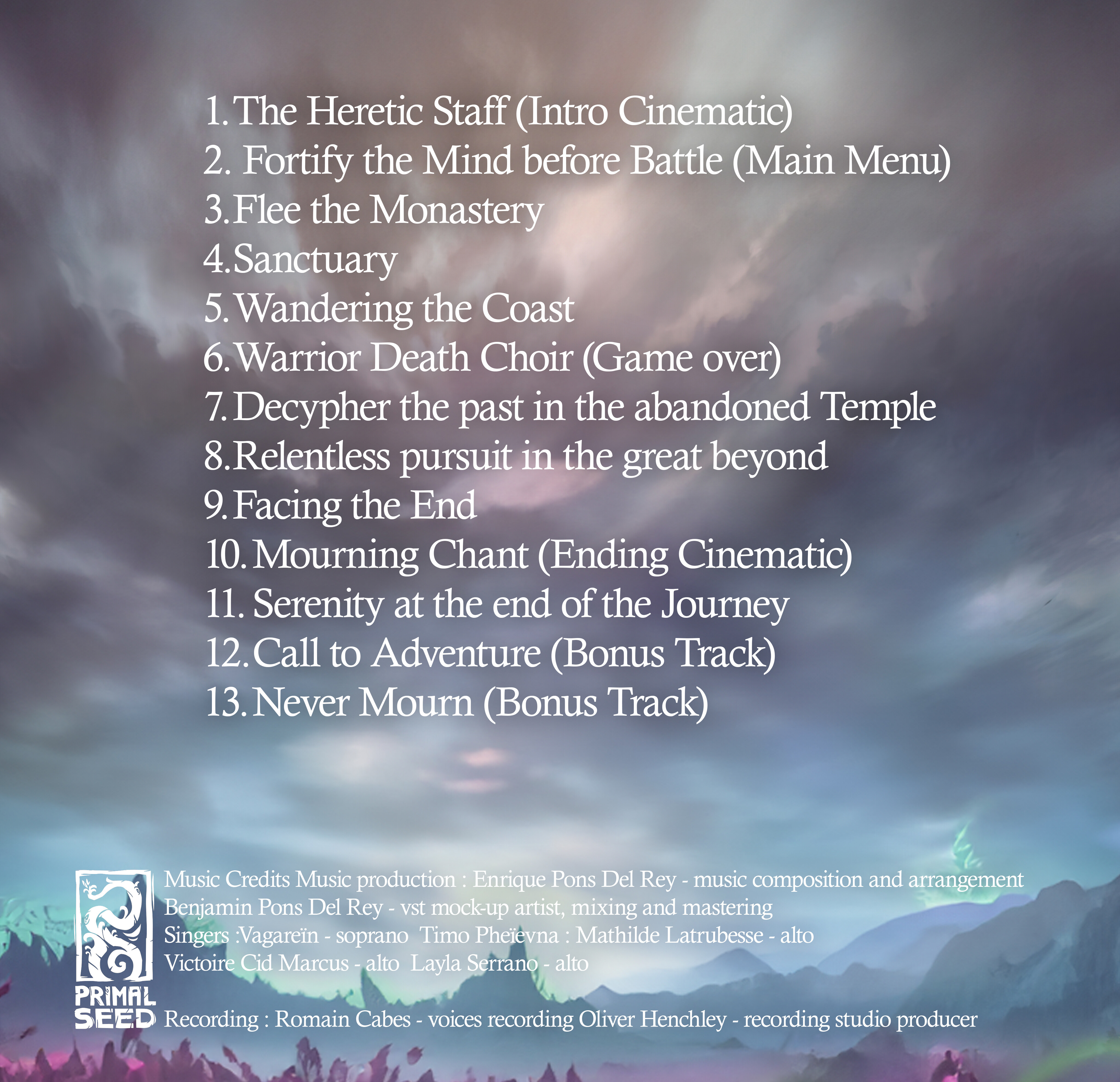 Never Mourn OST screenshot 2
