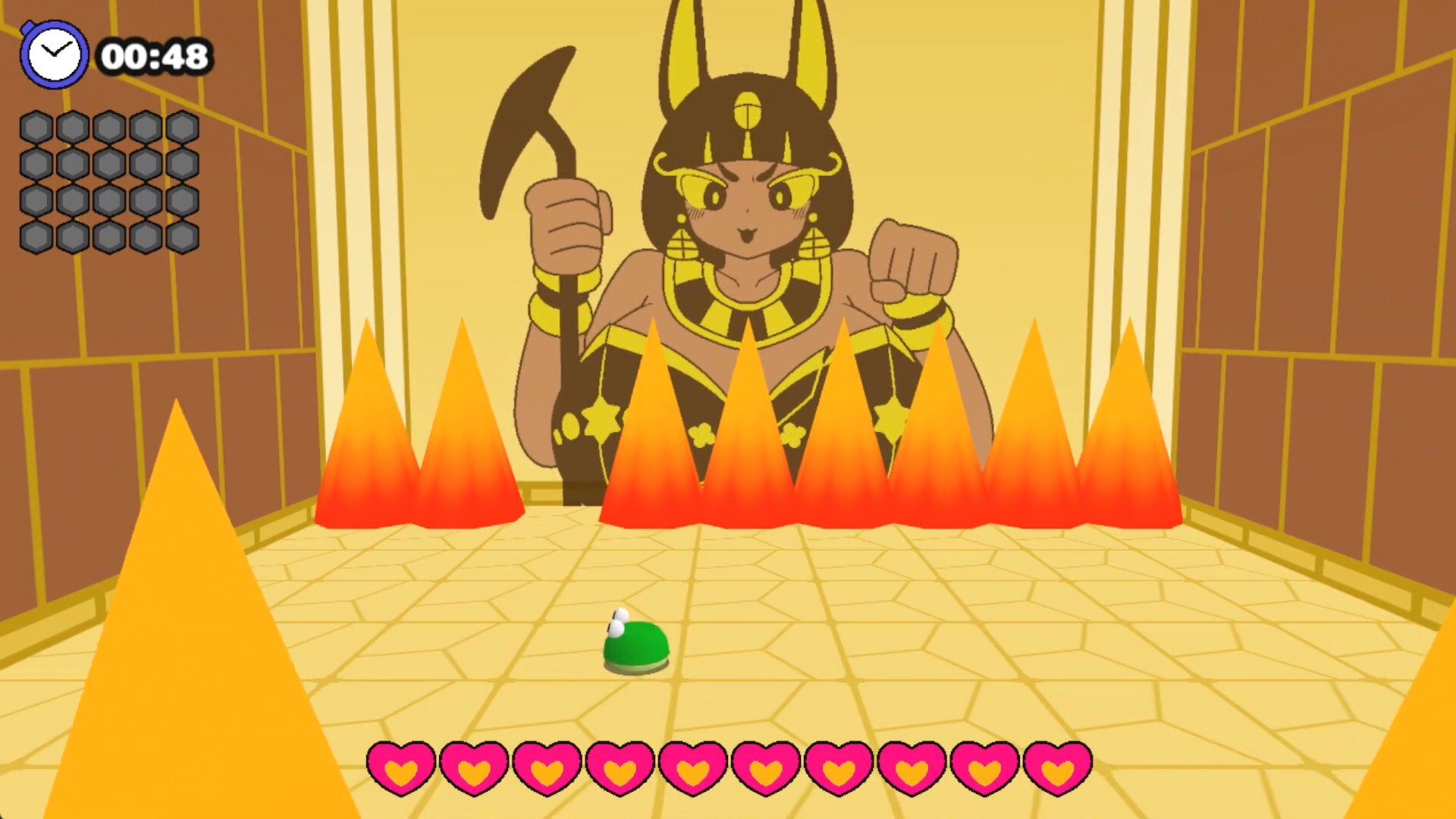 カエルvs壁画娘2　裏階層 screenshot 2
