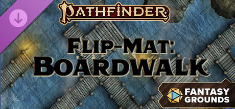 Fantasy Grounds - Pathfinder RPG - Flip-Mat: Boardwalk
