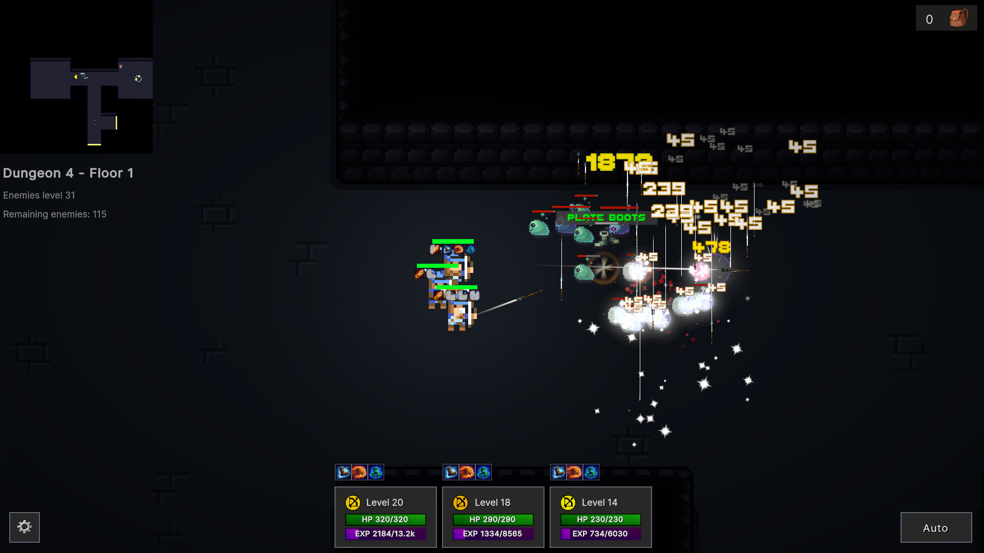 Auto Grind: Dungeons screenshot 1
