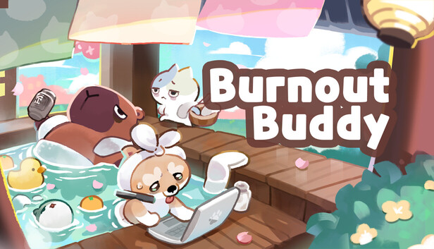 Burnout Buddy: A Cozy Desktop Pet Steam'de
