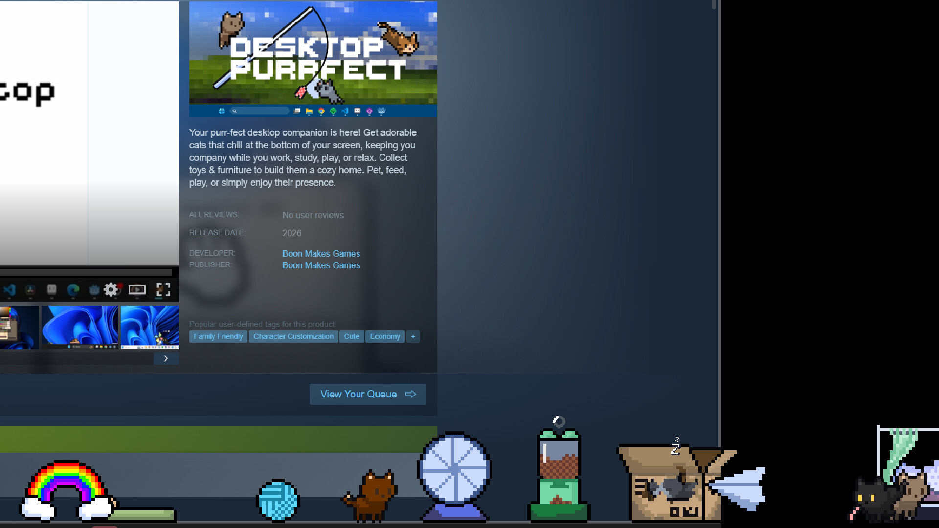 Desktop Purrfect screenshot 4