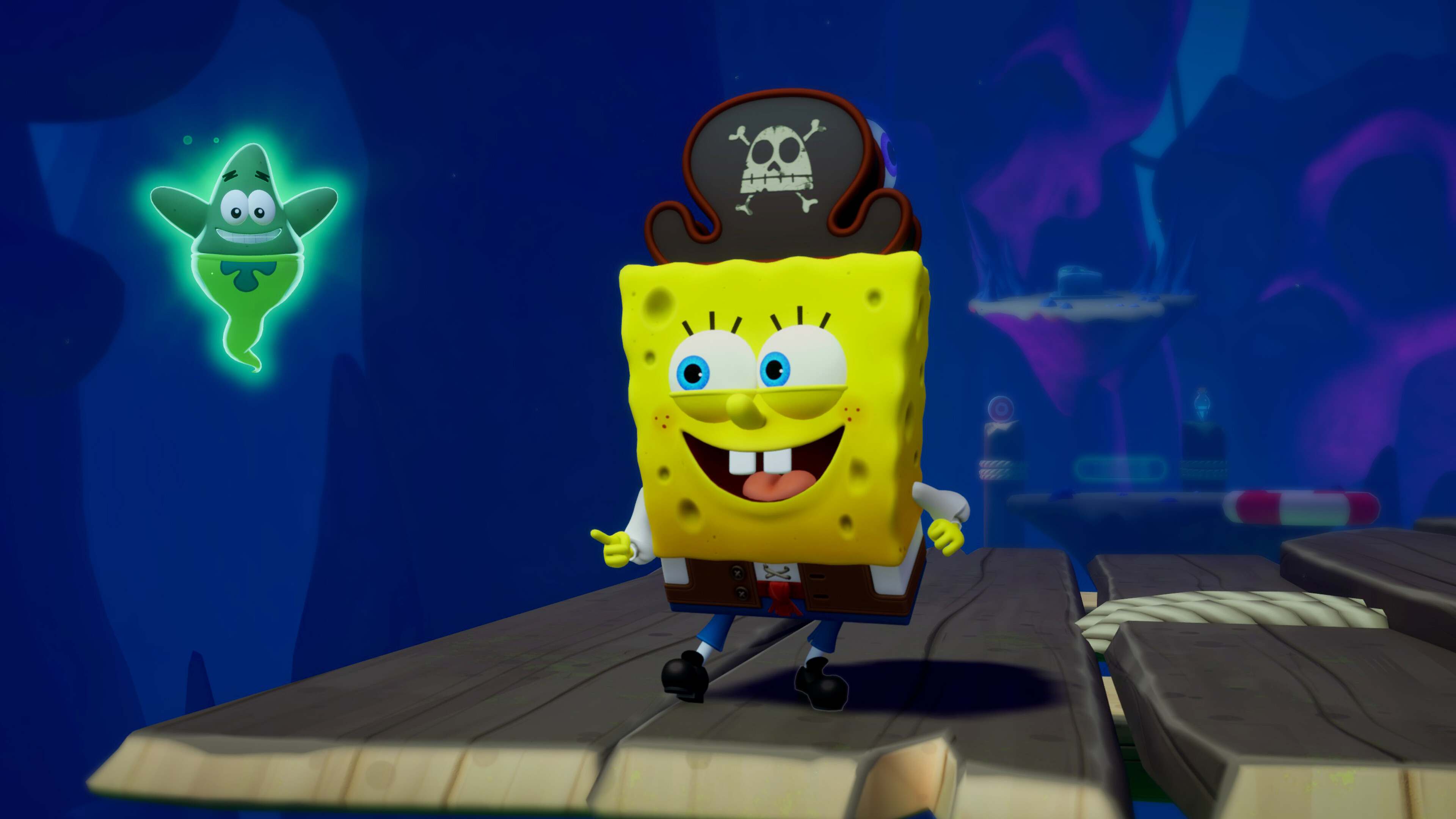 SpongeBob SquarePants: Titans of the Tide - The SpongeBob Movie: Search for SquarePants Costume Pack screenshot 1