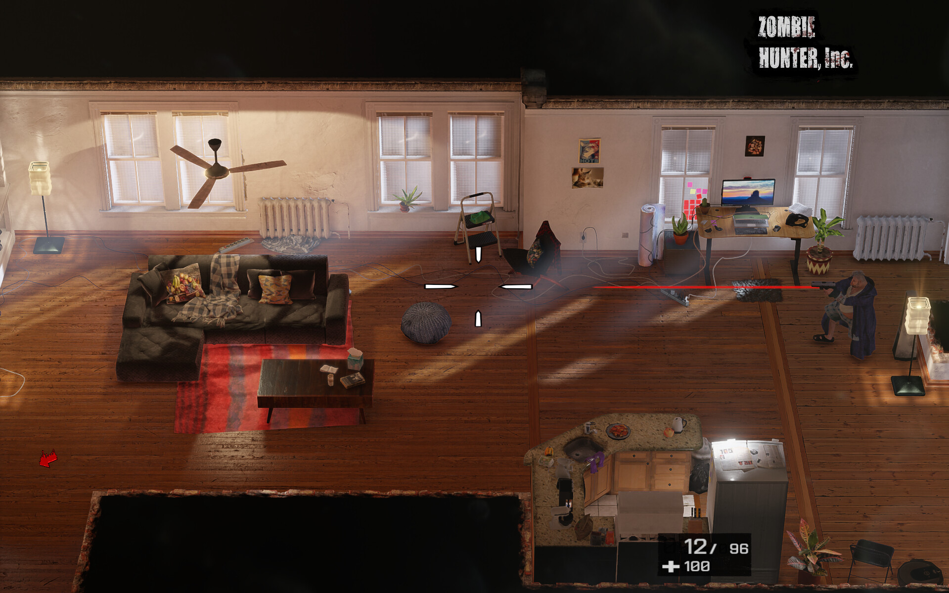 Zombie Hunter, Inc. screenshot 1
