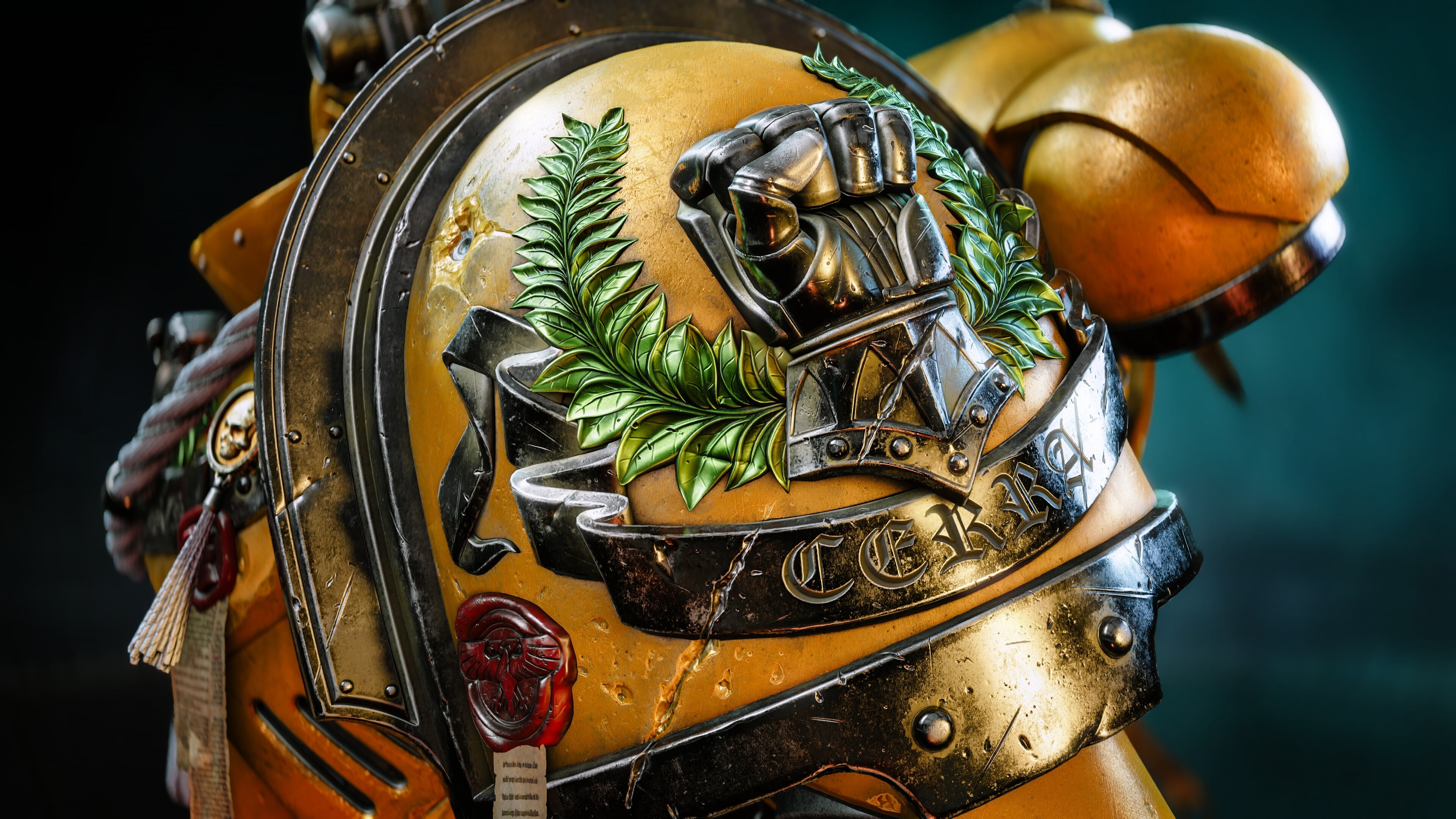 Warhammer 40,000: Space Marine 2 - Imperial Fists Cosmetic Pack screenshot 5