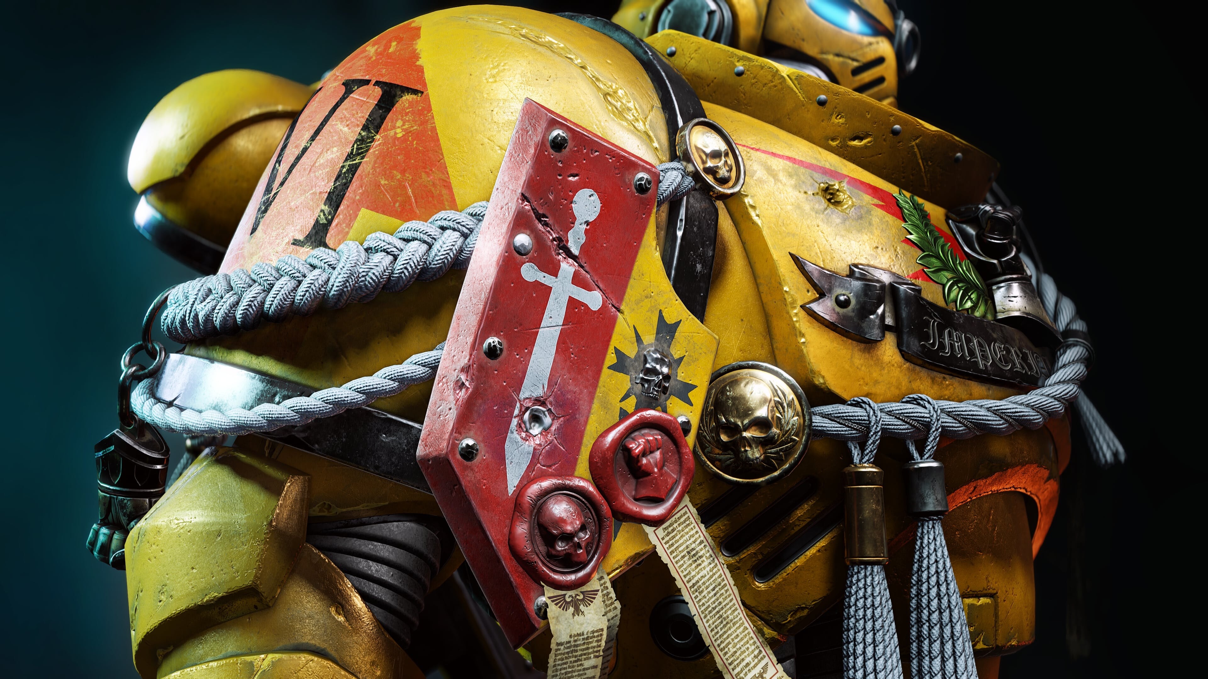 Warhammer 40,000: Space Marine 2 - Imperial Fists Cosmetic Pack screenshot 7