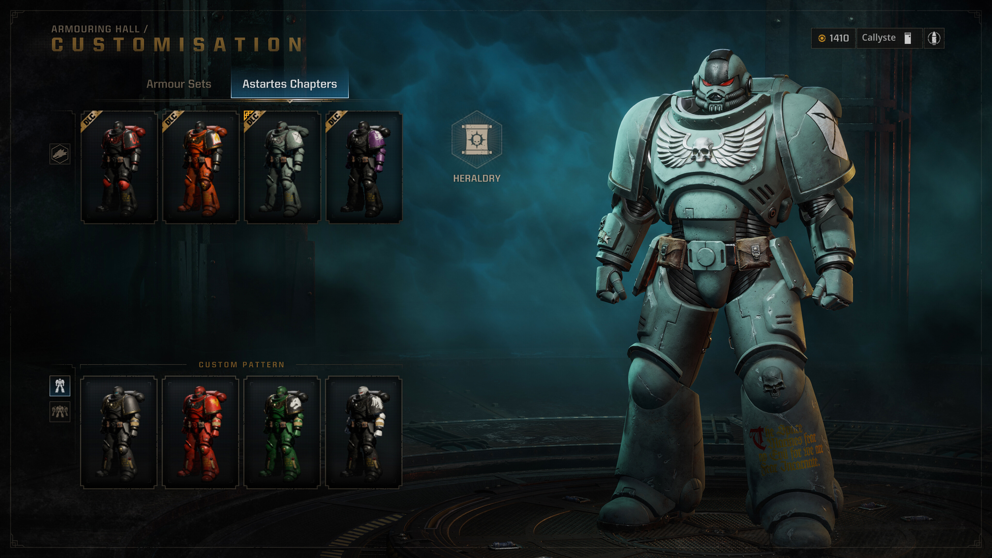 Warhammer 40,000: Space Marine 2 - Salamanders Cosmetic Pack screenshot 9