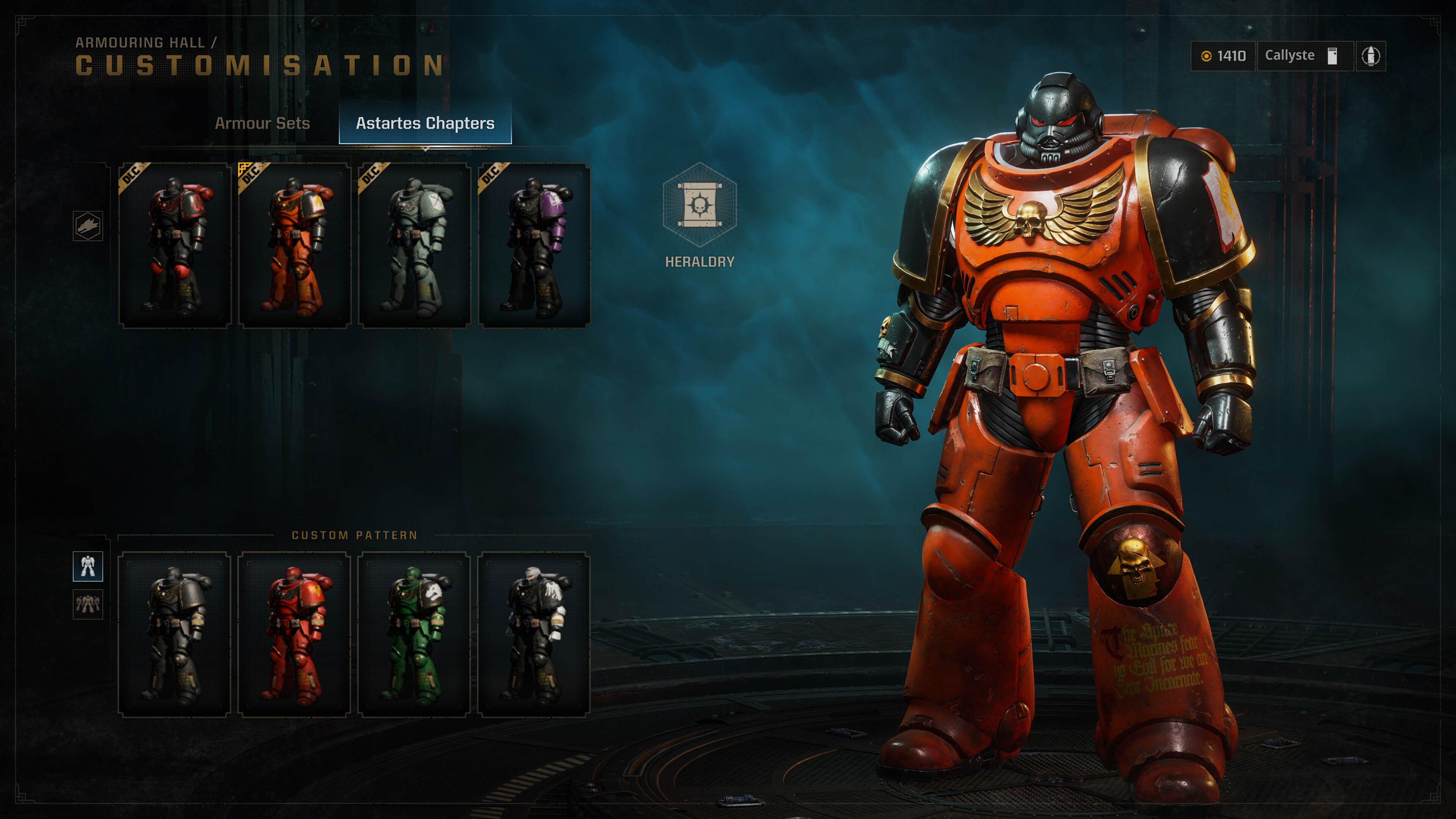 Warhammer 40,000: Space Marine 2 - Salamanders Cosmetic Pack screenshot 7