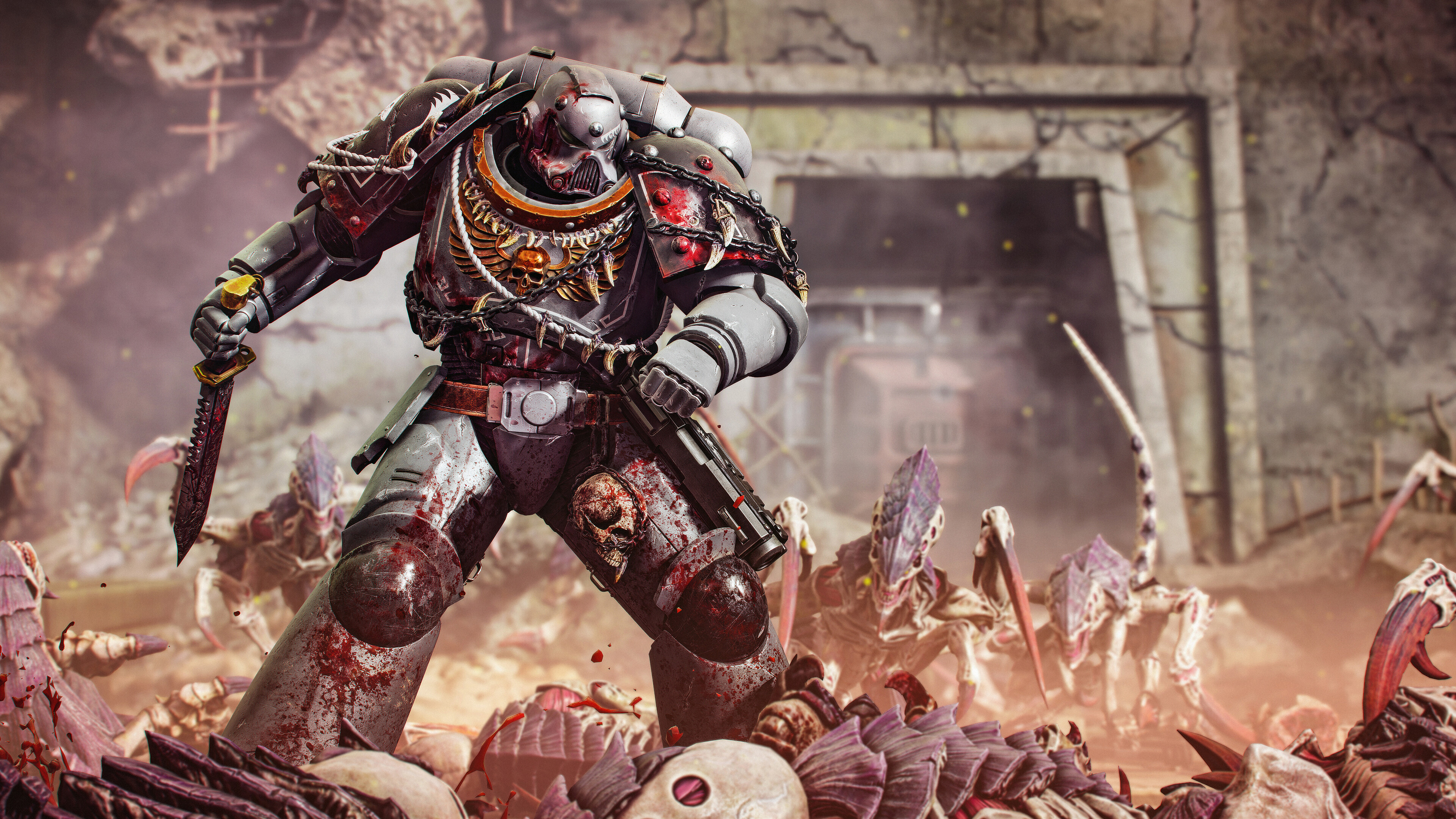 Warhammer 40,000: Space Marine 2 - Carcharodons Cosmetic Pack screenshot 1