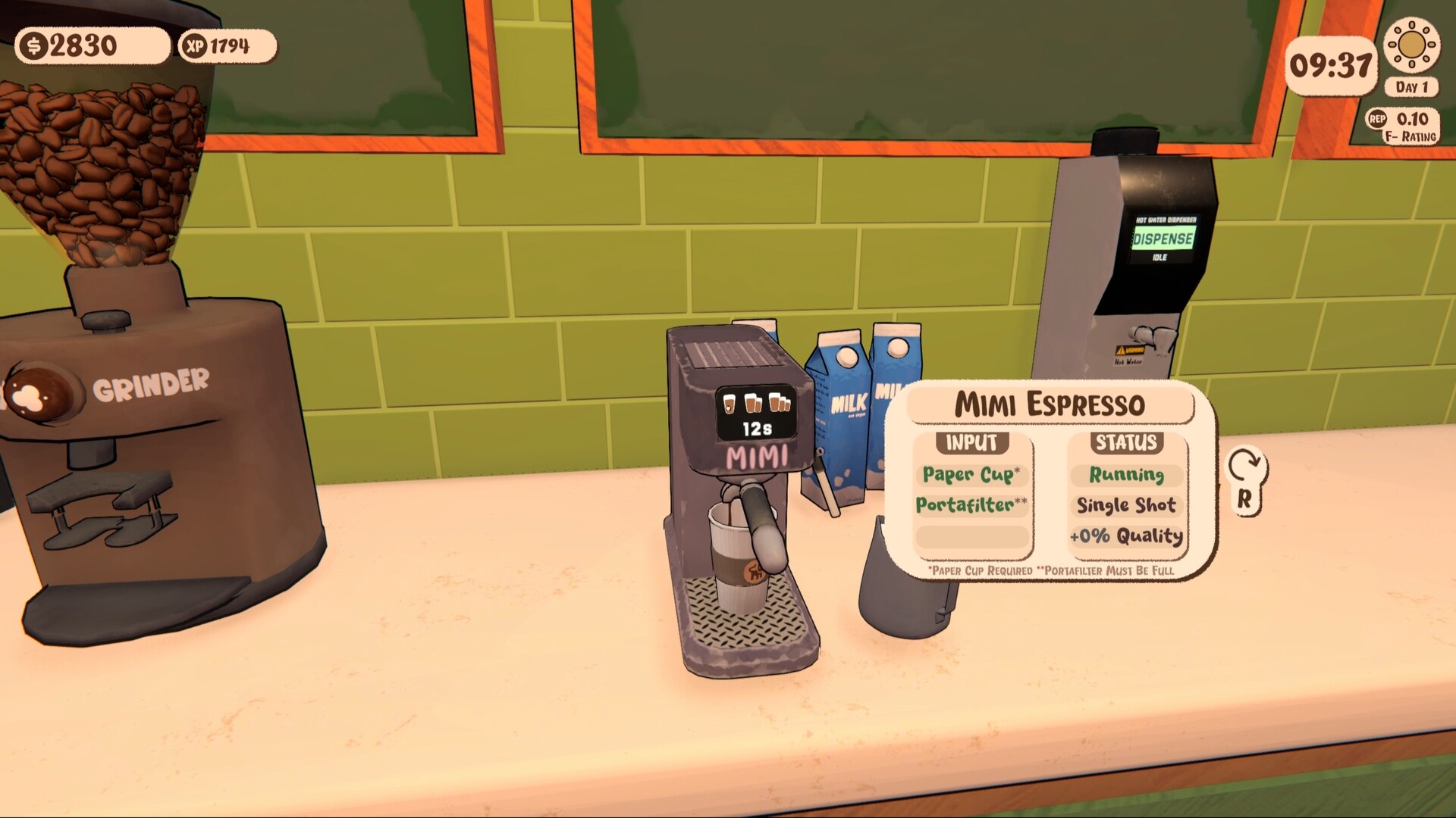 Coffie Simulator - Prologue screenshot 2