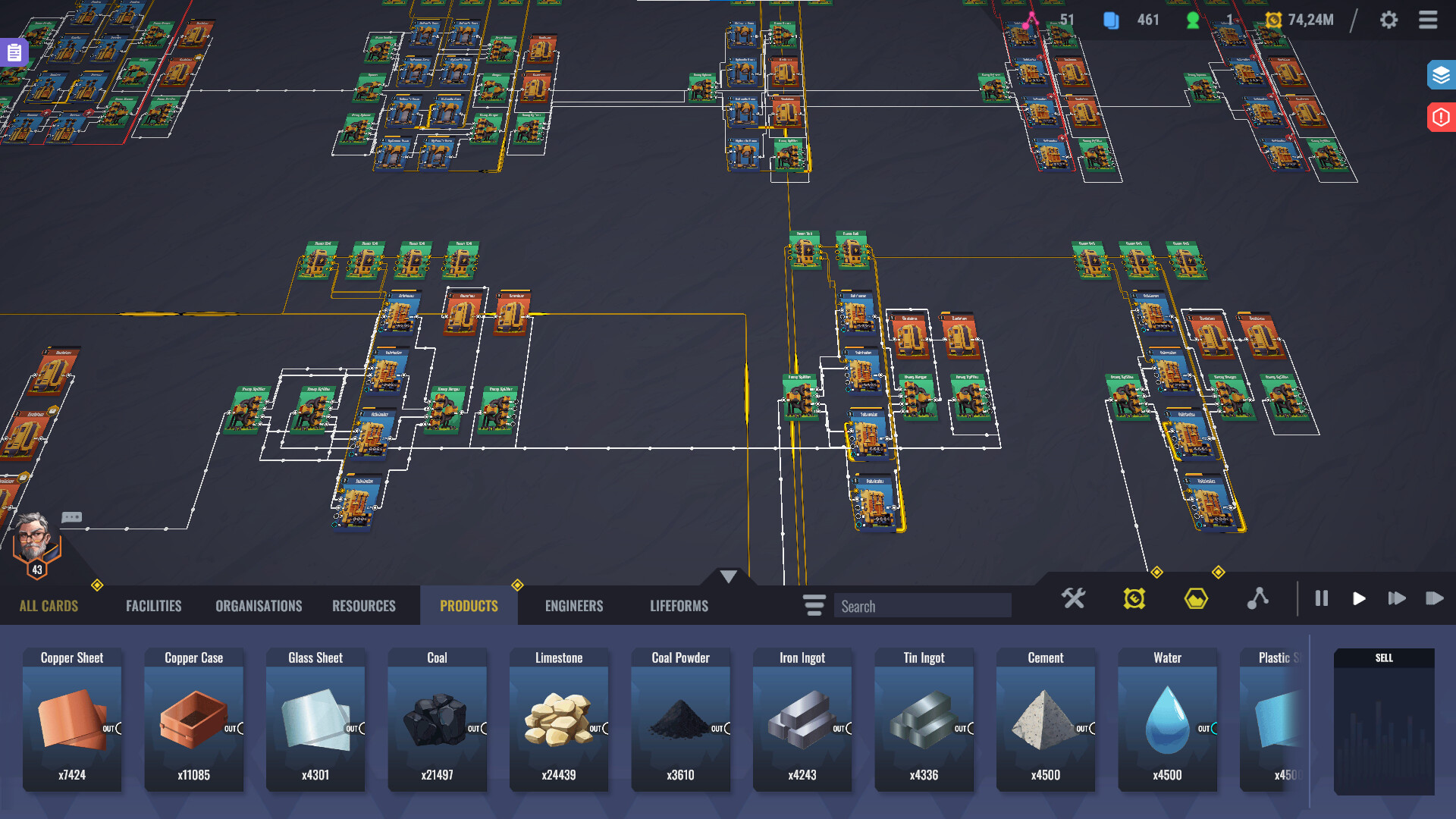 Factory Planner: First Sparks screenshot 2