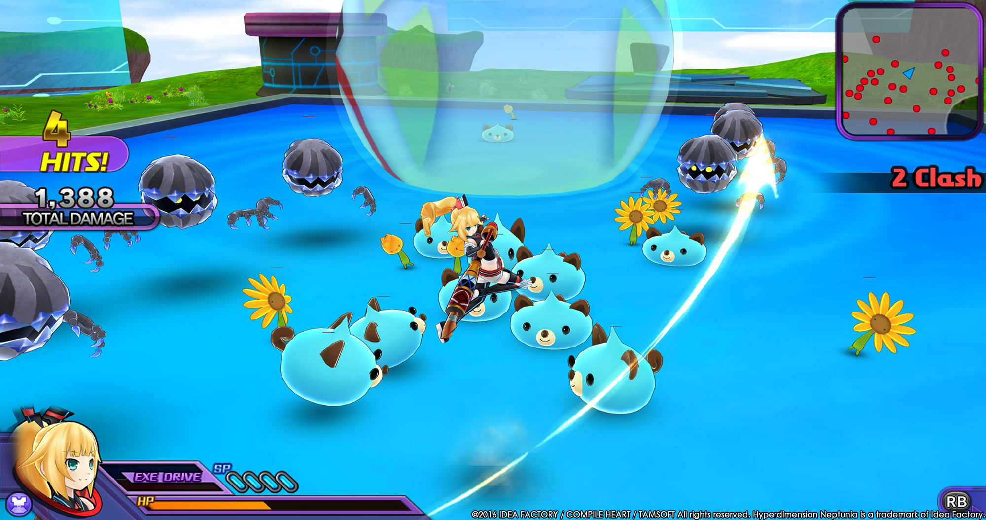 Hyperdimension Neptunia U: Action Unleashed screenshot 2
