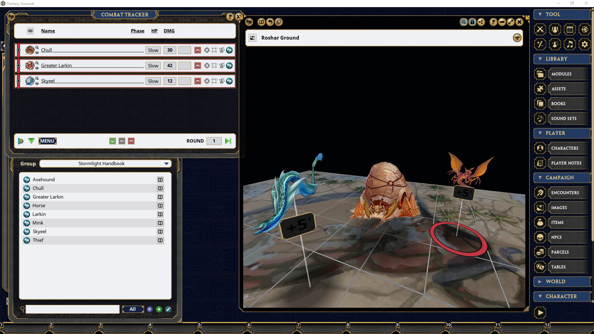 Fantasy Grounds - Stormlight Handbook screenshot 1