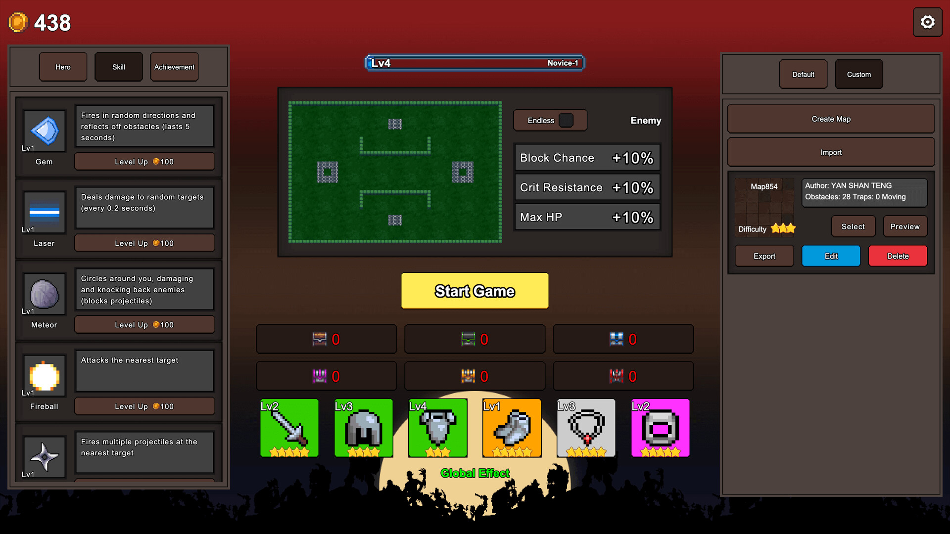 秘境英雄-幸存者Roguelike screenshot 3