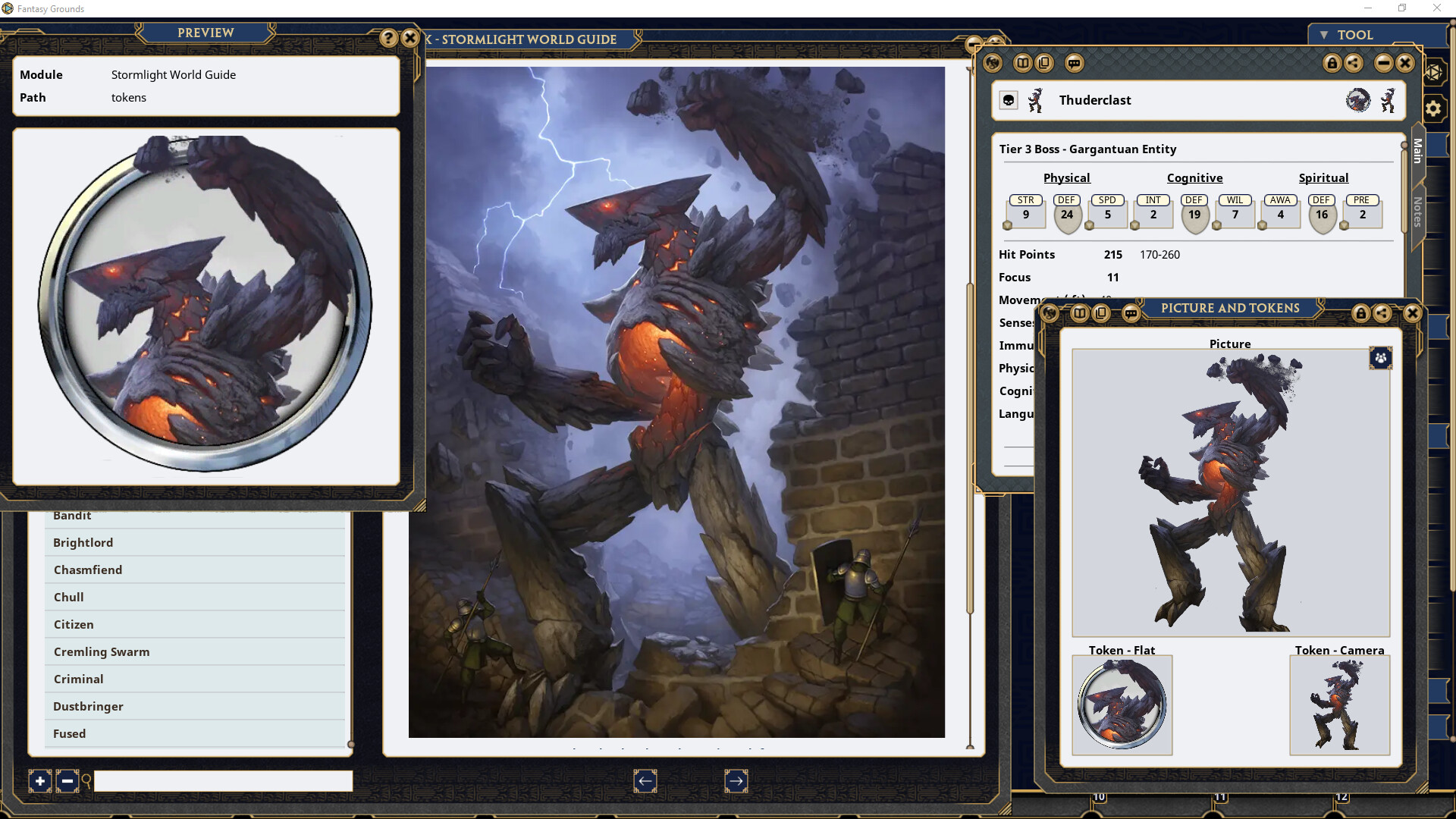 Fantasy Grounds - Stormlight World Guide screenshot 5