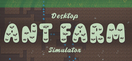 Desktop Ant Farm Simulator — Steam header