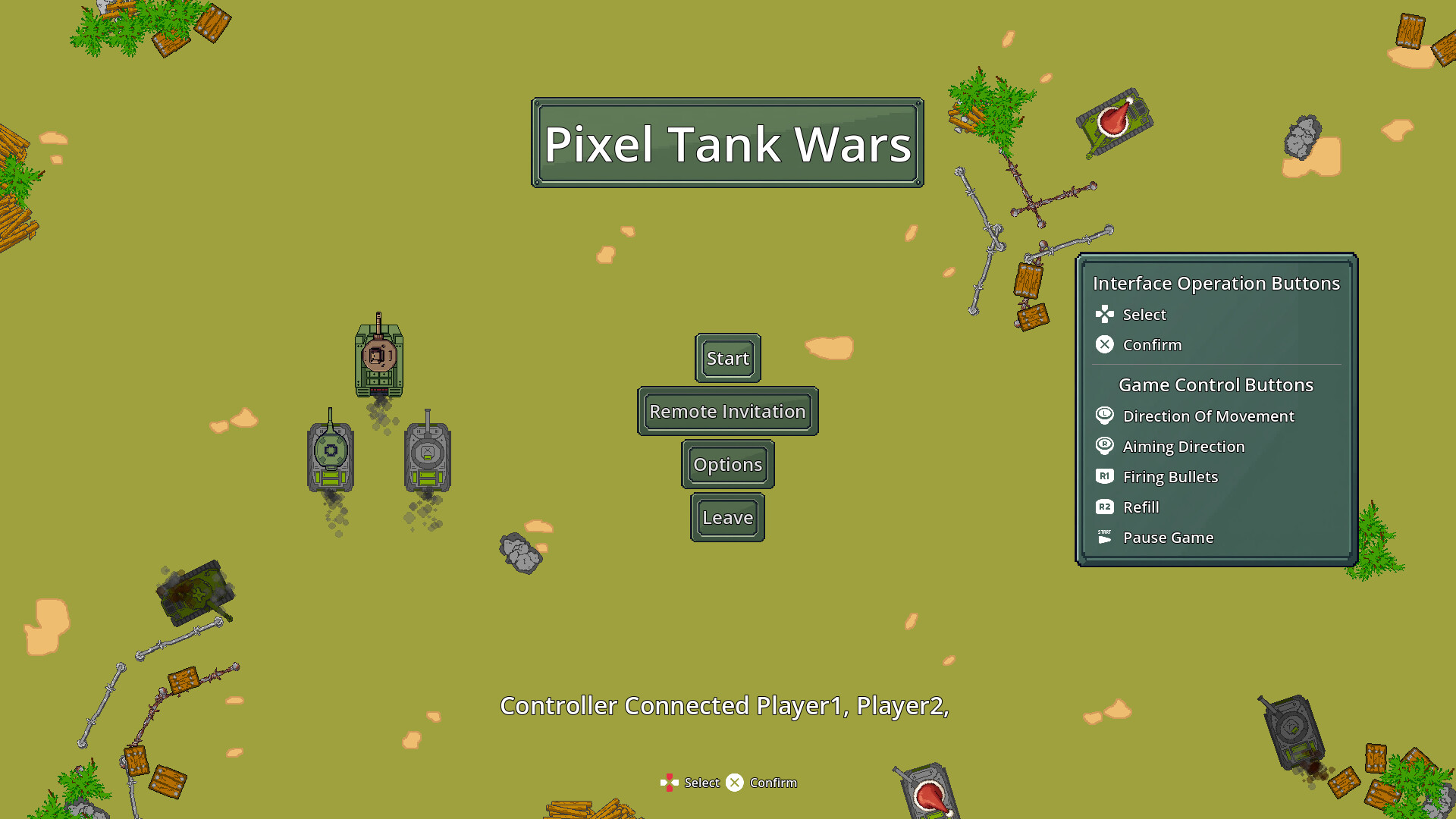 Pixel Tank Wars screenshot 10
