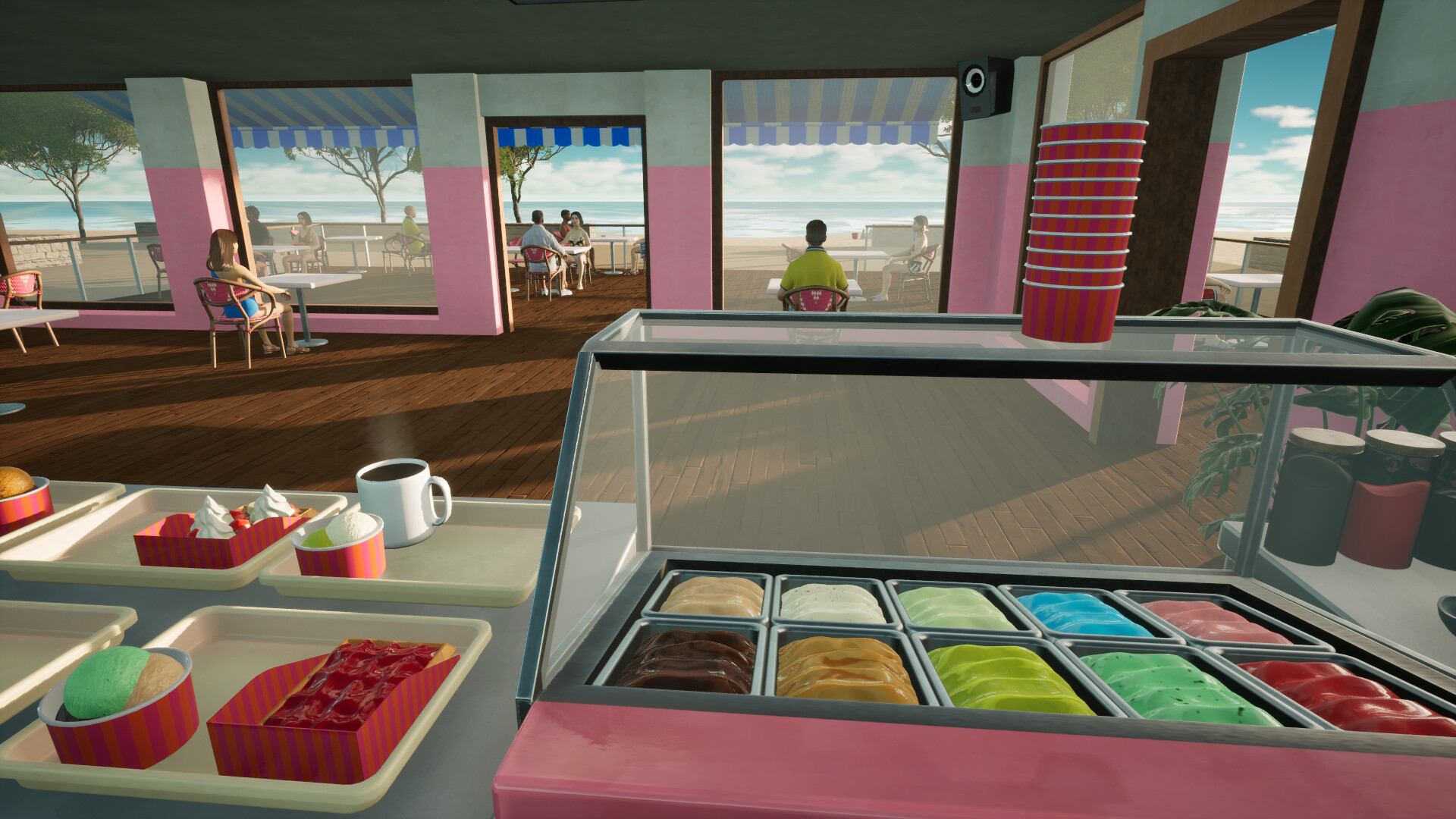 Beachside Cafe Simulator screenshot 5