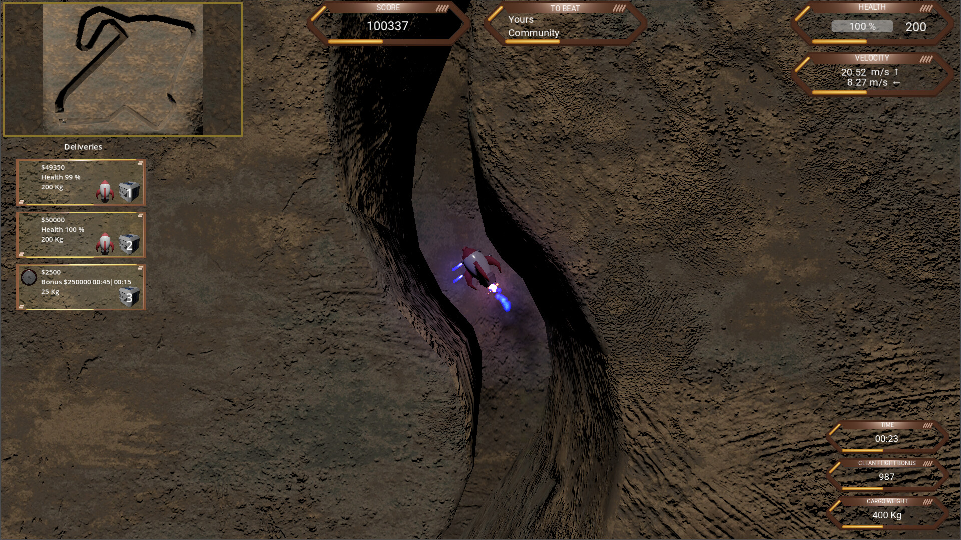 RocketShip Go Up screenshot 12