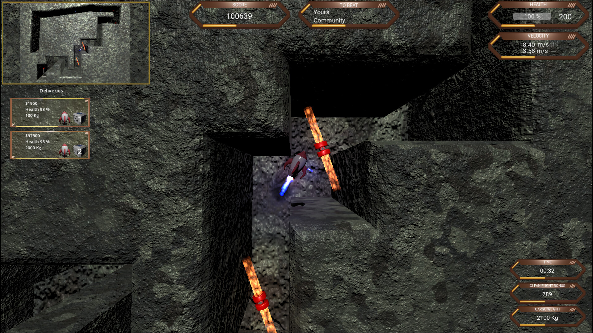 RocketShip Go Up screenshot 3