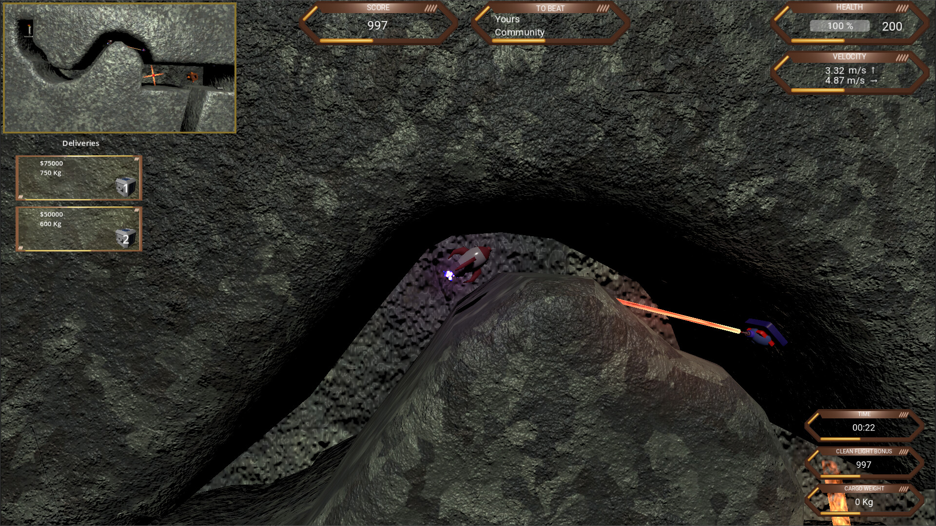 RocketShip Go Up screenshot 6