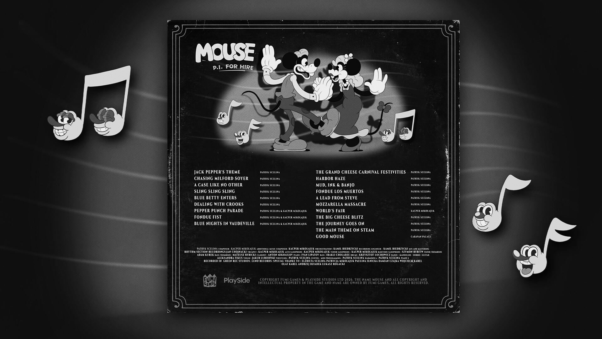 MOUSE: P.I. For Hire Original Game Soundtrack on Steam