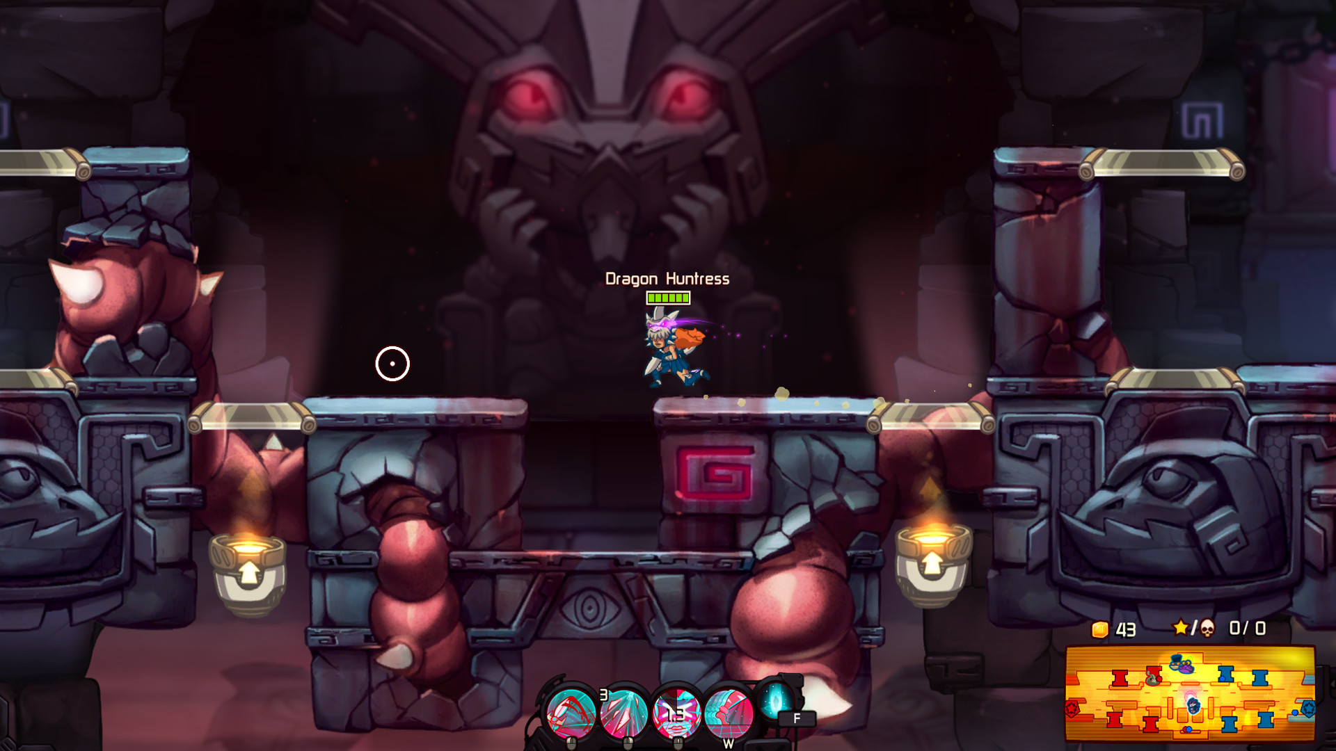 Awesomenauts - Dragon Huntress Ksenia Skin screenshot 3