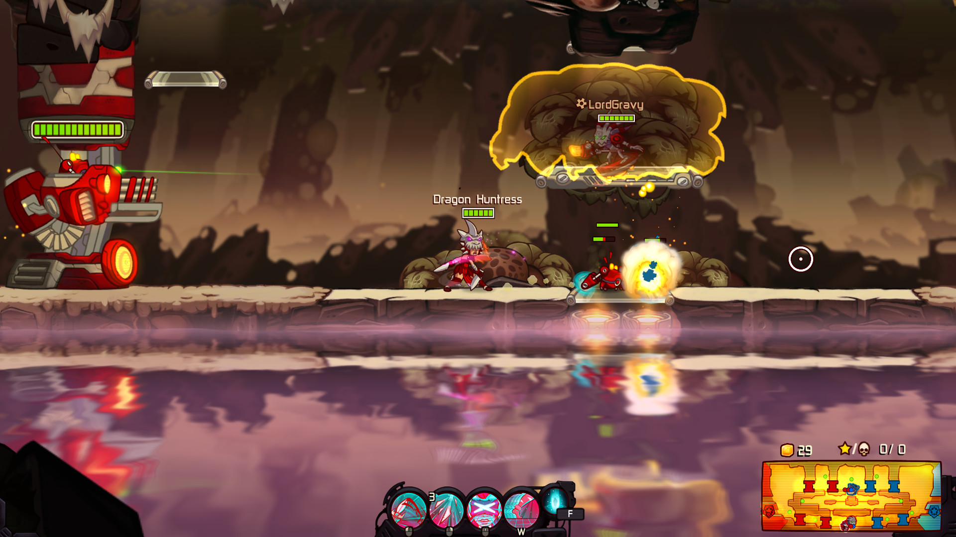 Awesomenauts - Dragon Huntress Ksenia Skin screenshot 4