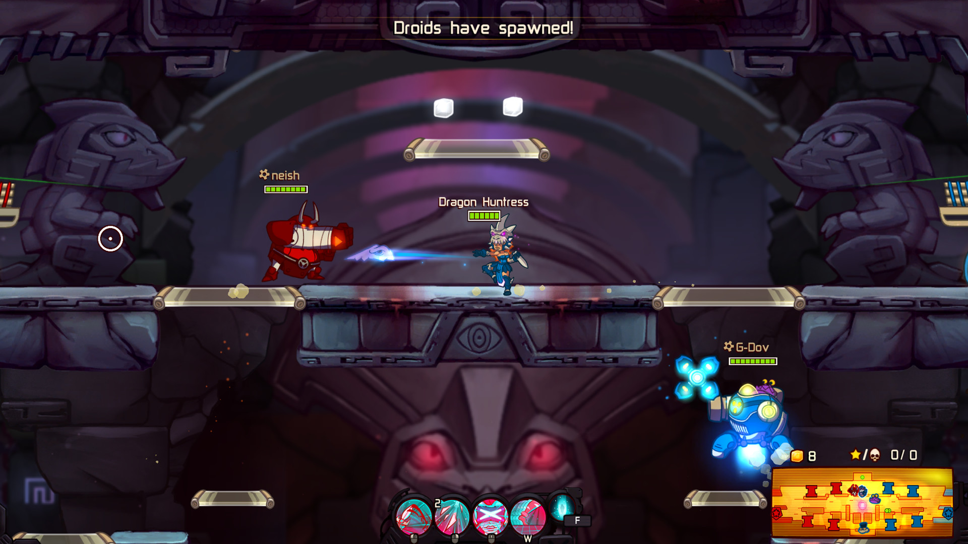 Awesomenauts - Dragon Huntress Ksenia Skin screenshot 2