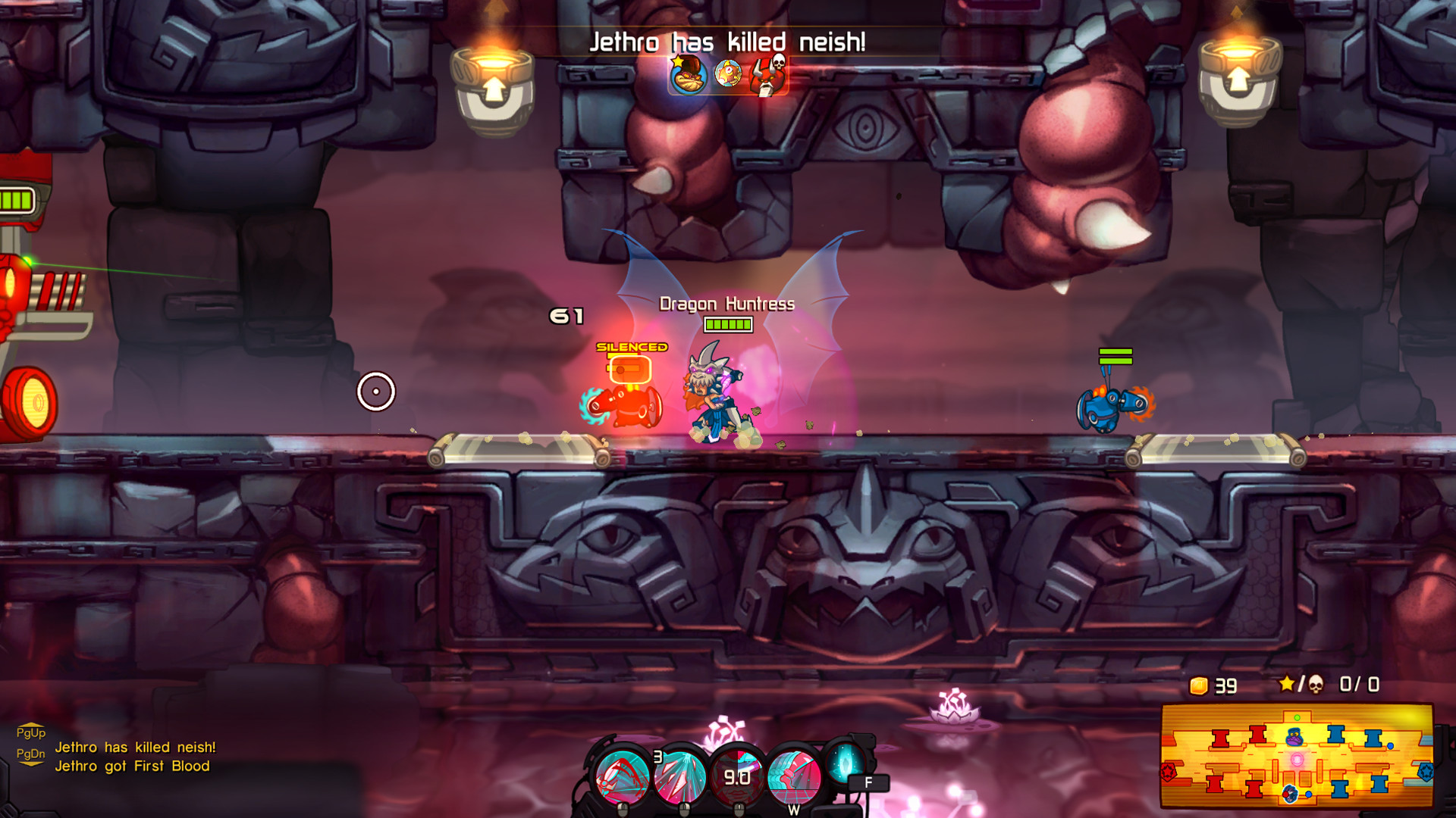 Awesomenauts - Dragon Huntress Ksenia Skin screenshot 7