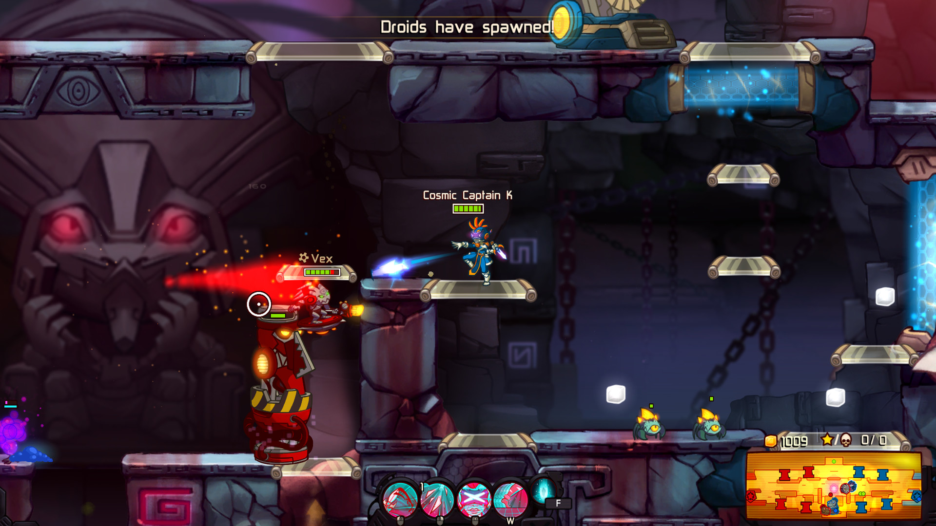 Awesomenauts - Cosmic Captain Ksenia Skin screenshot 4
