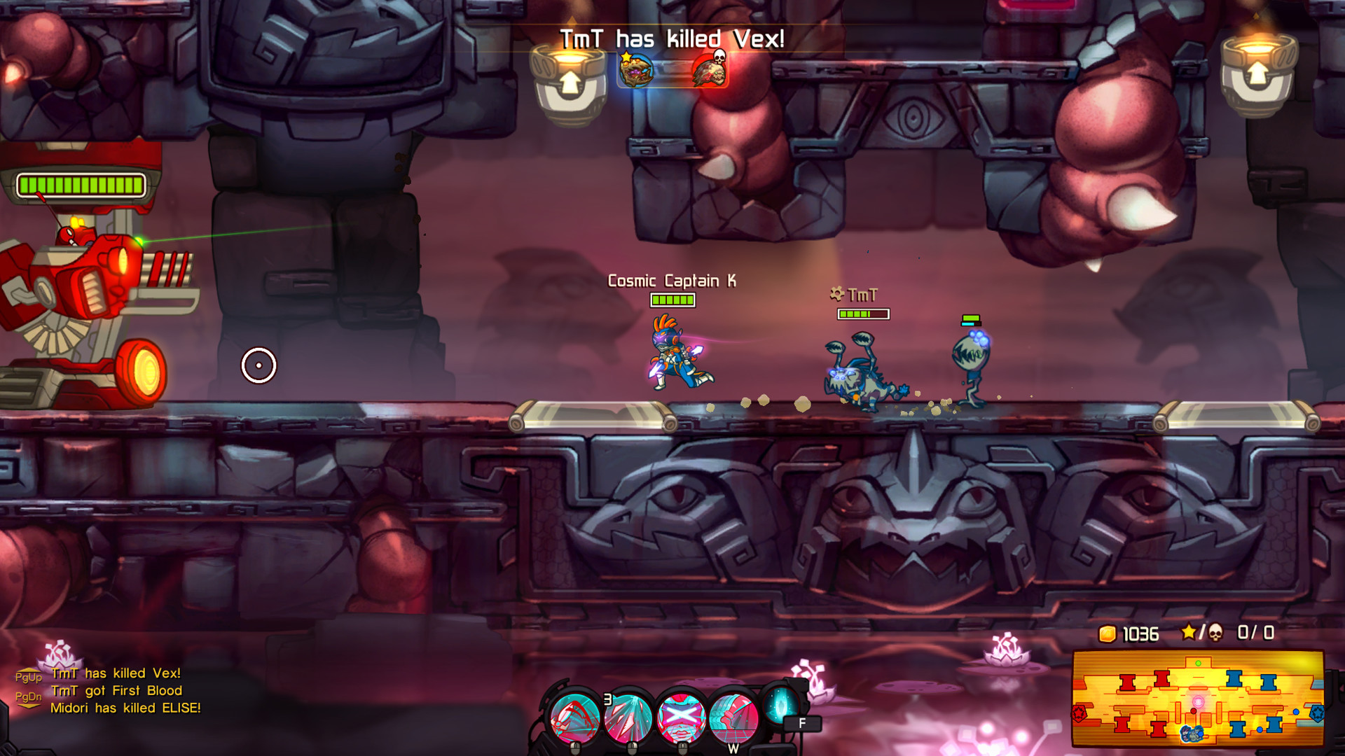 Awesomenauts - Cosmic Captain Ksenia Skin screenshot 6