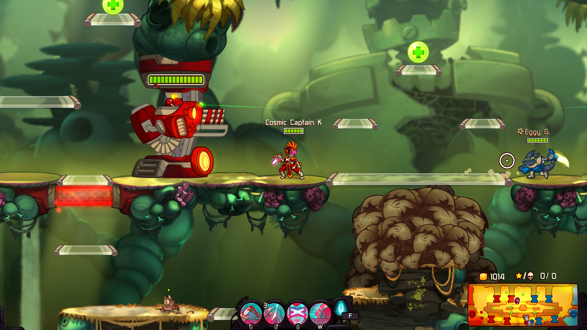 Awesomenauts - Cosmic Captain Ksenia Skin screenshot 3