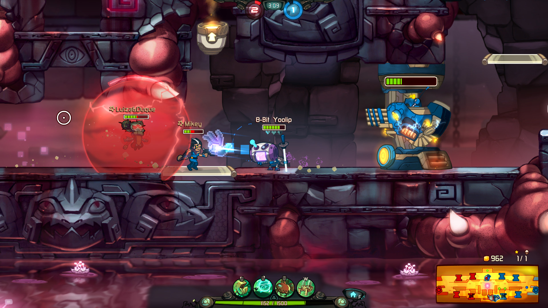 Awesomenauts - 8-Bit Yoolip Skin screenshot 3