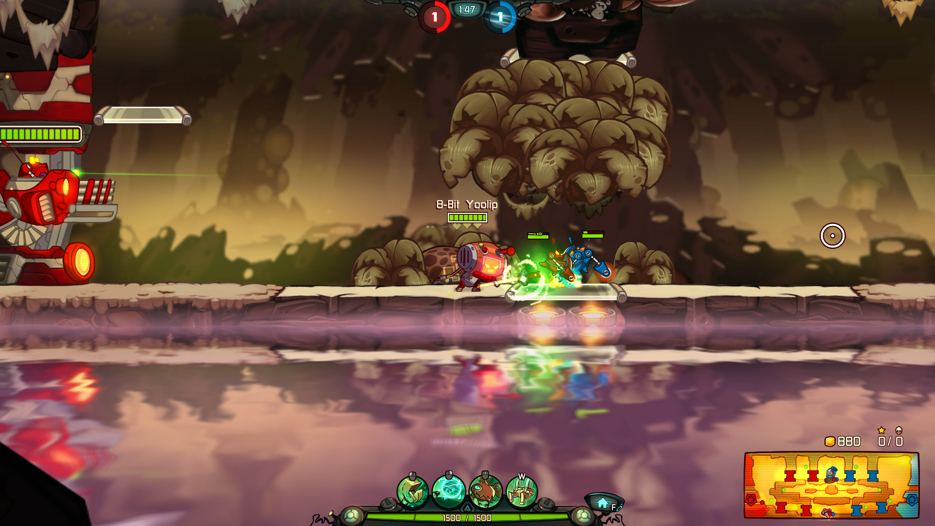 Awesomenauts - 8-Bit Yoolip Skin screenshot 6