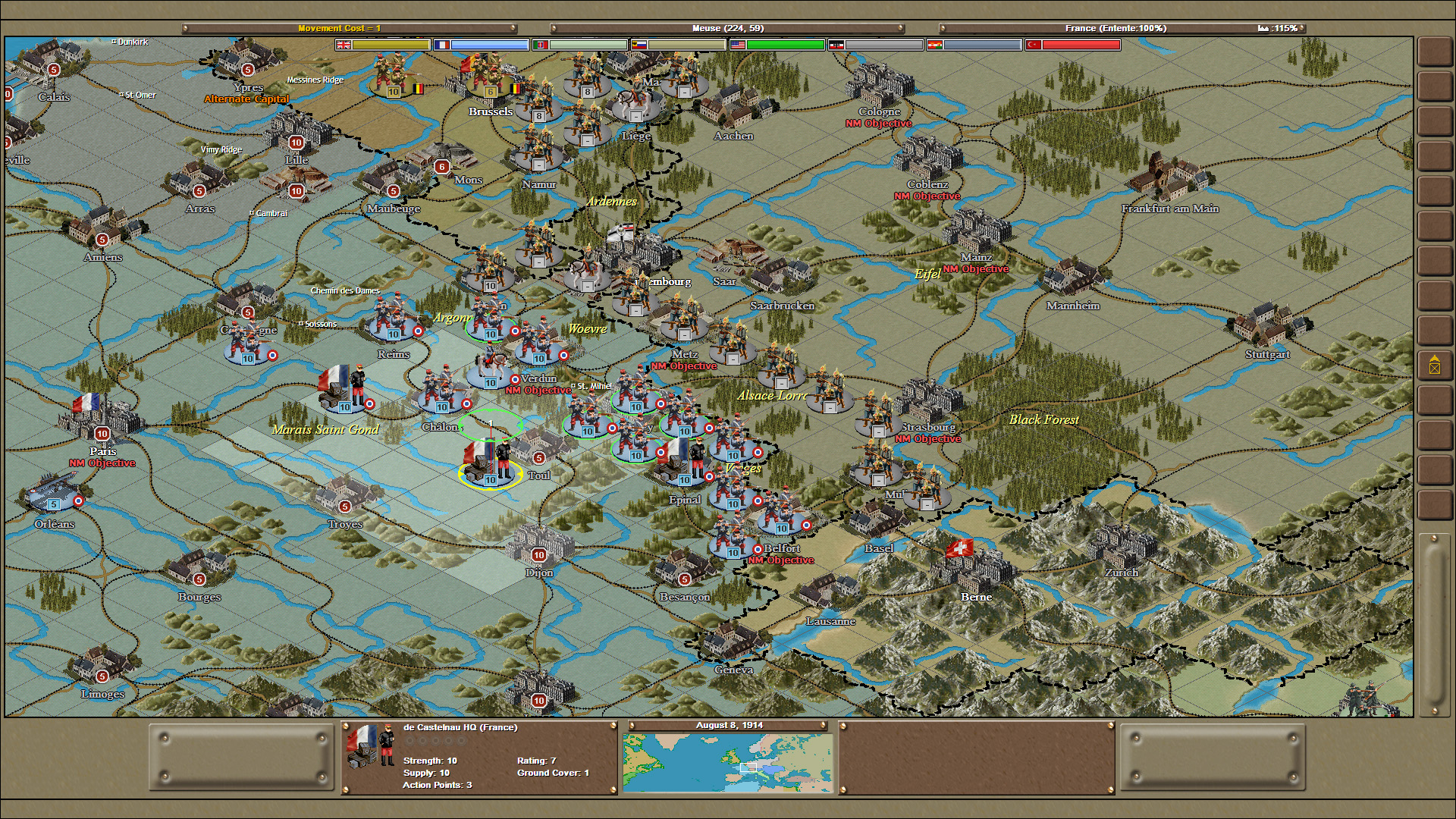 Strategic Command Classic: WWI screenshot 11