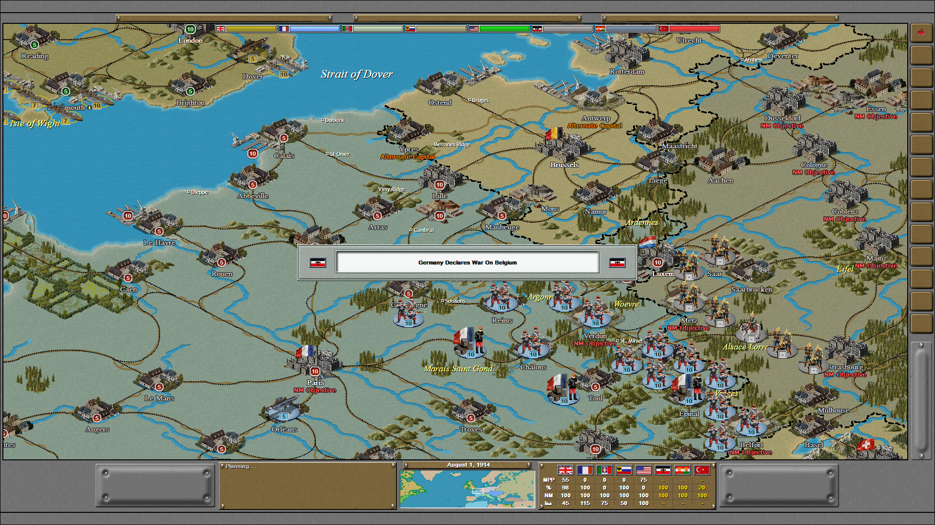 Strategic Command Classic: WWI screenshot 1