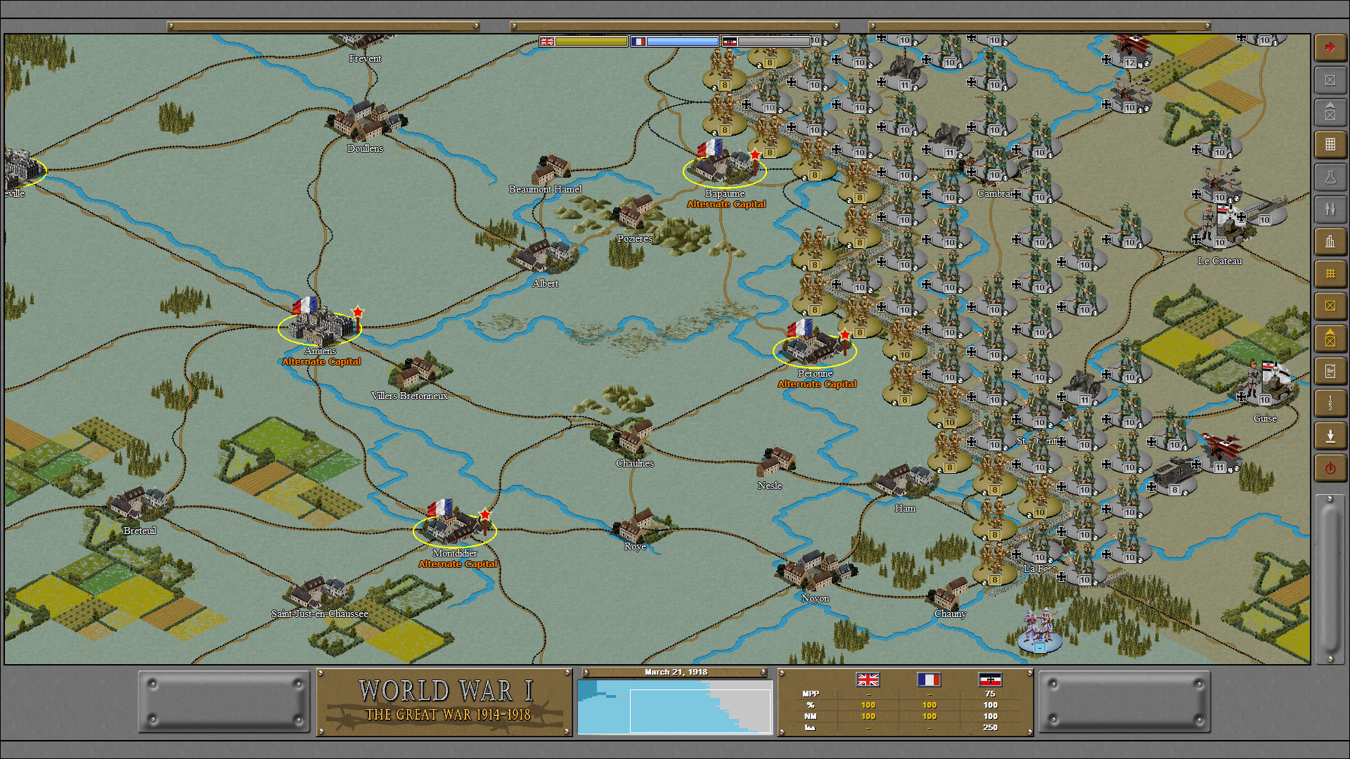 Strategic Command Classic: WWI screenshot 10
