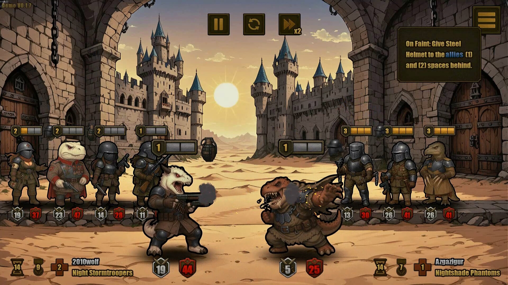 Auto Jurassic Knights screenshot 1