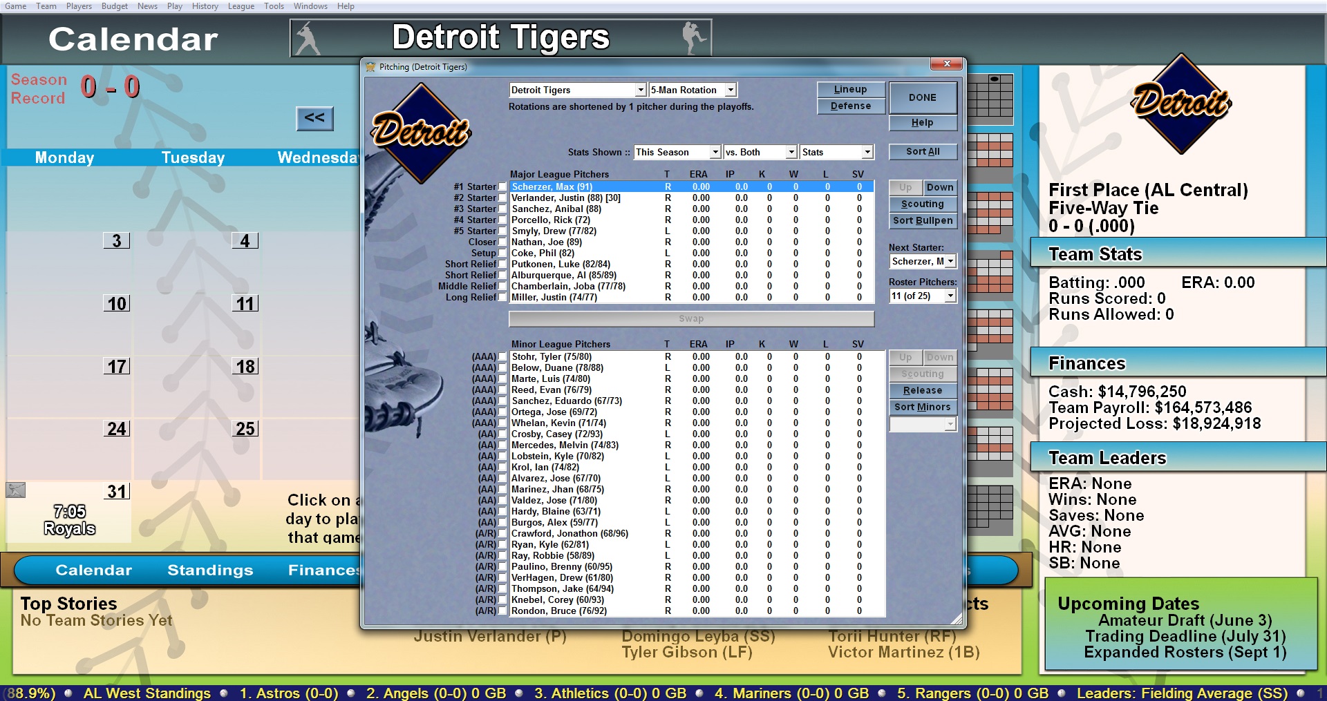Baseball Mogul 2015 screenshot 6