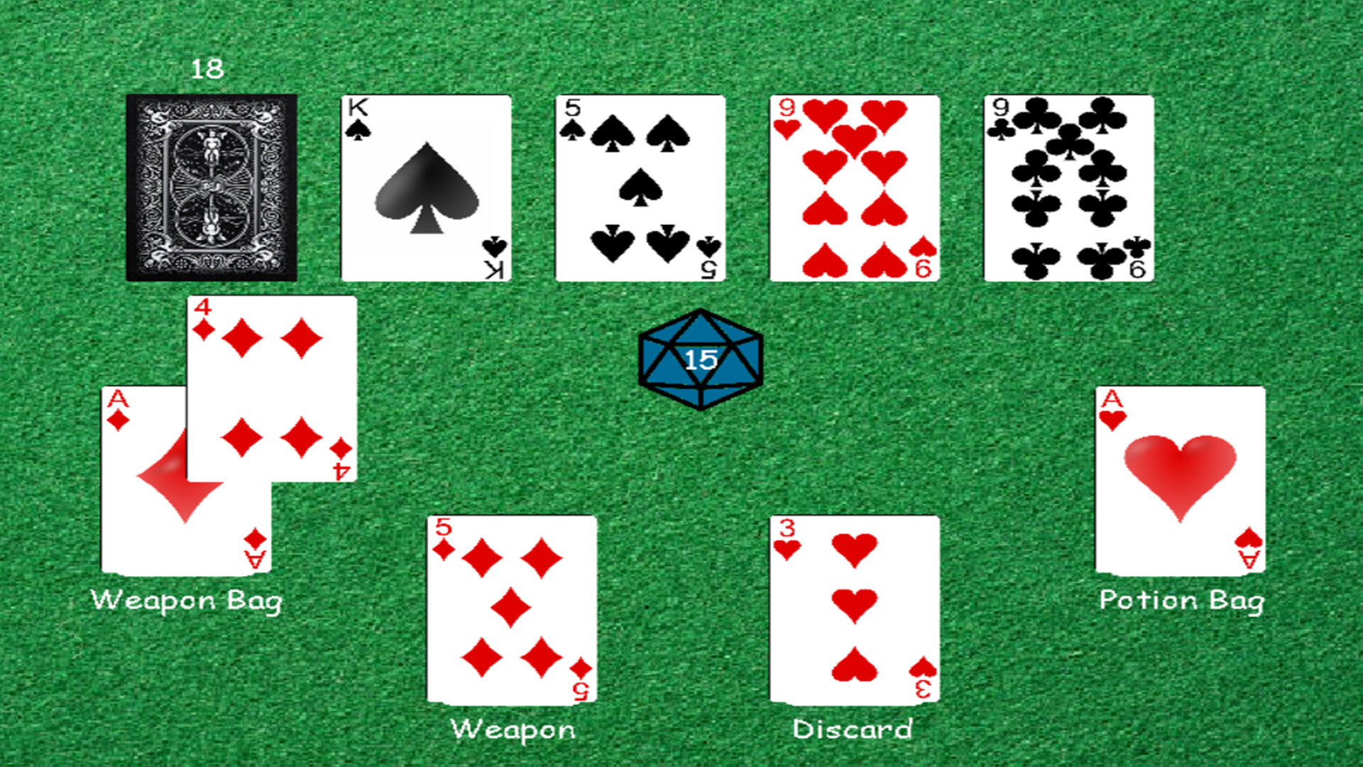 Scoundrel Solitaire screenshot 1