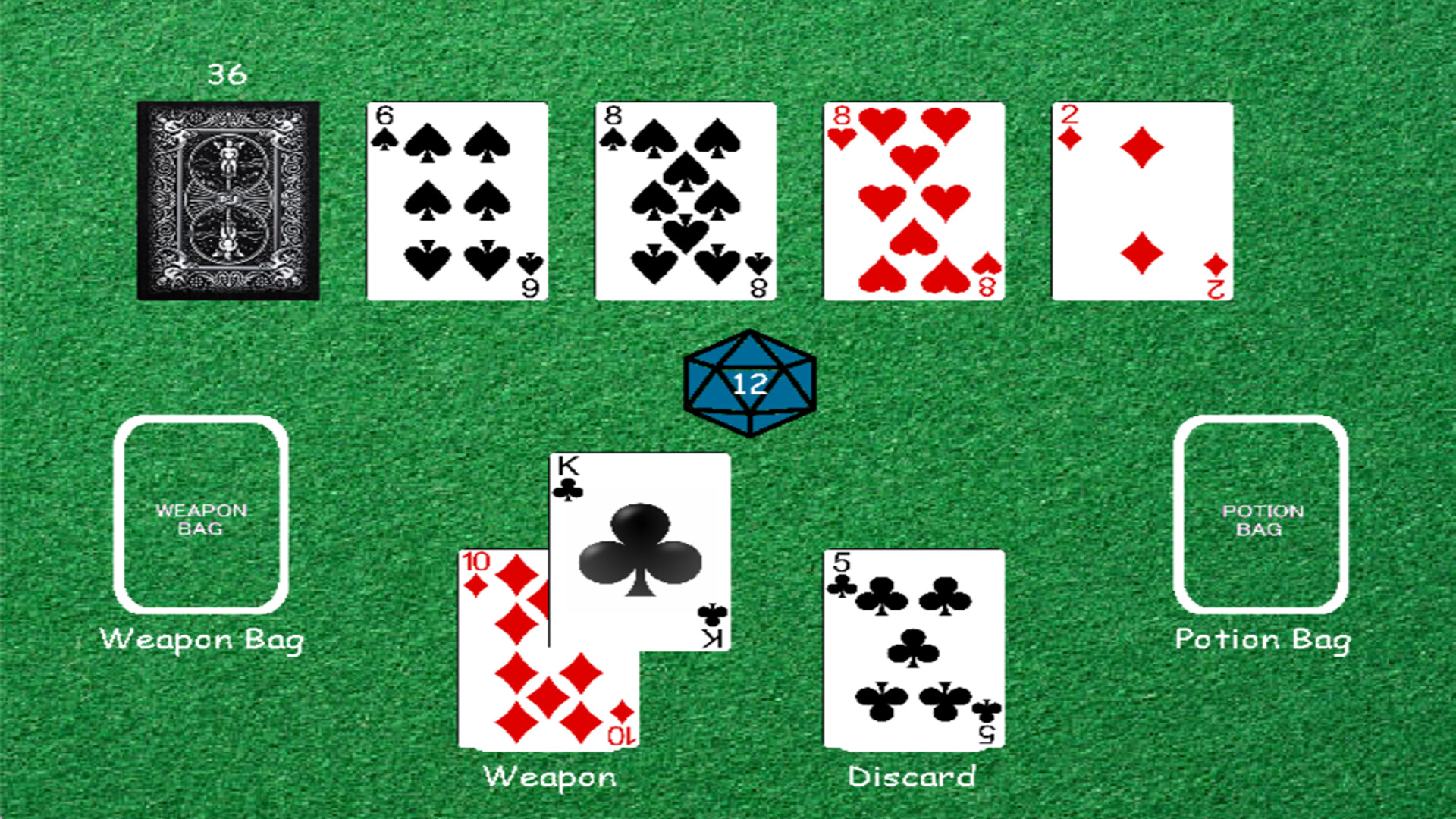 Scoundrel Solitaire screenshot 2