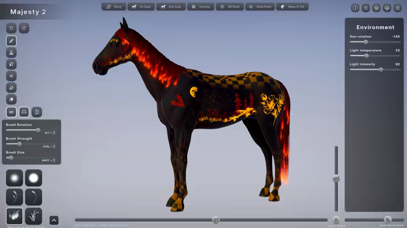 Horse painter