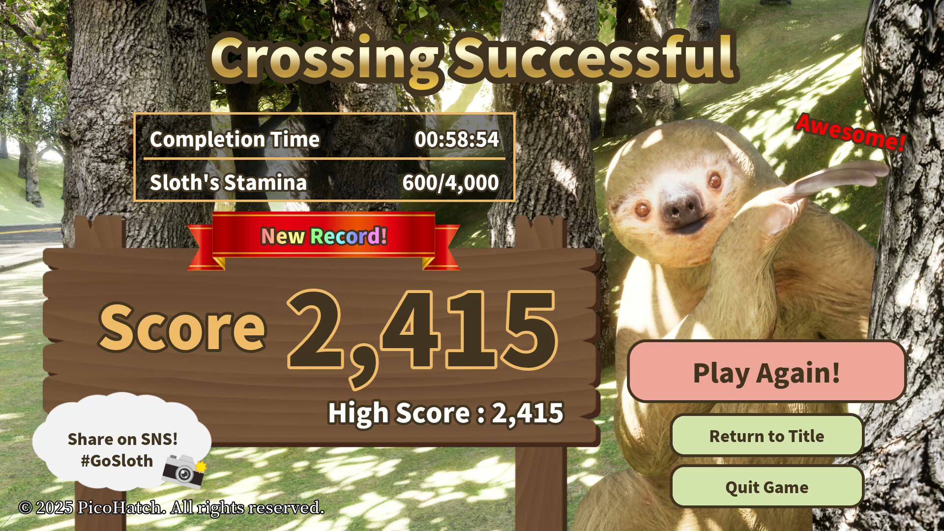 Go! Sloth screenshot 5