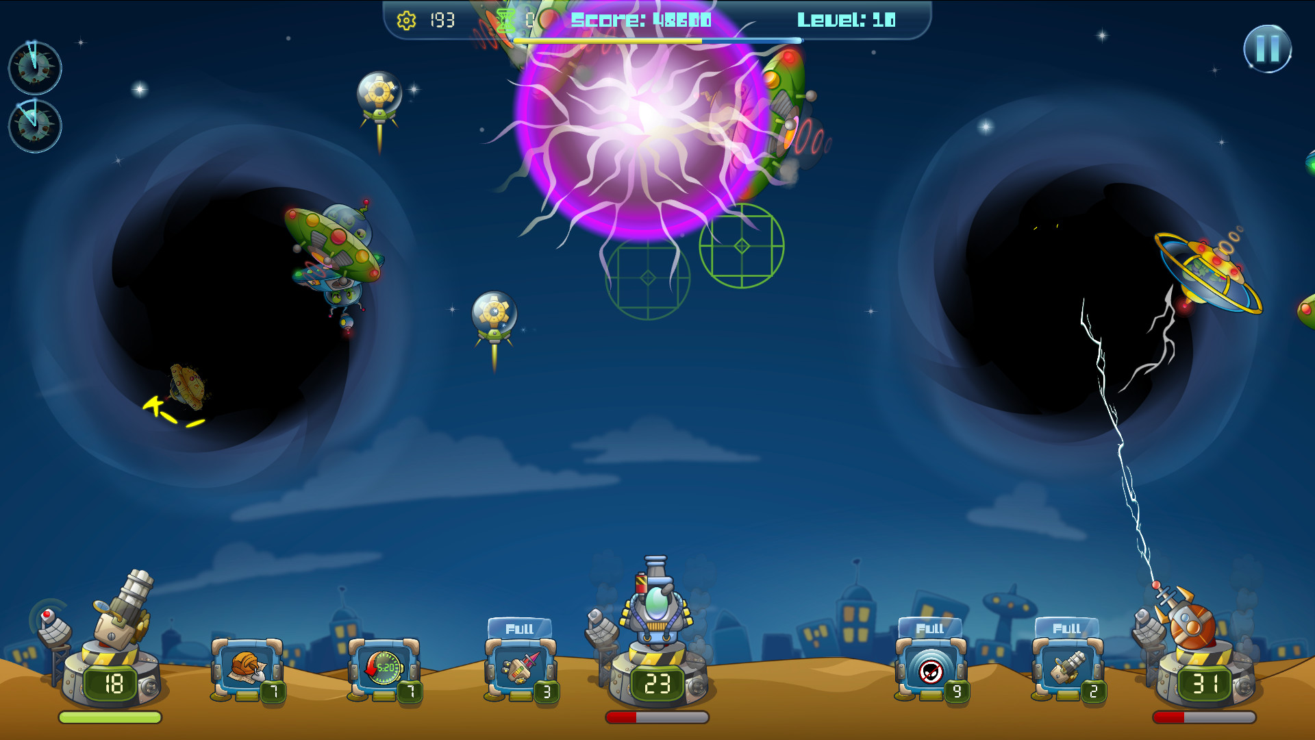 Galactic Missile Defense screenshot 5